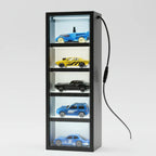 Compact LED Mini Car Display Case