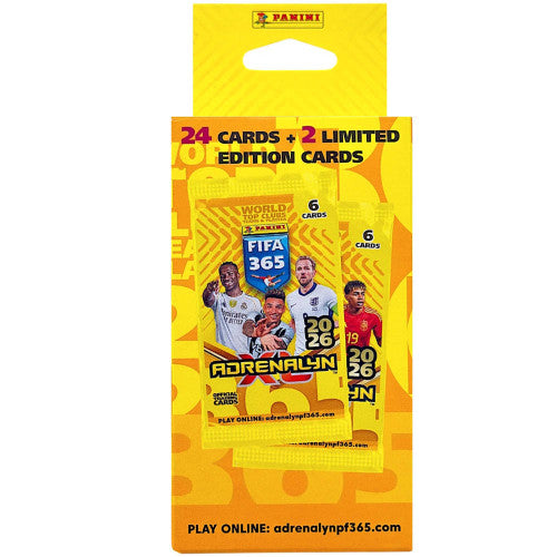 FIFA 365 Top Clubs Limited Edition Trading Cards Pack Front View