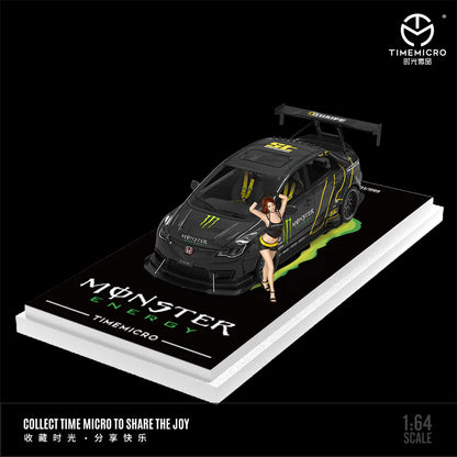 TIMEMICRO Honda Civic FD2 Monster - 1:64 Scale Model ( Limited Edition 467/ 999 )