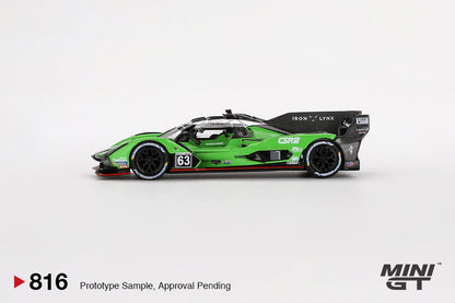 MINI GT Lamborghini SC63 #63 Iron Lynx 2024 IMSA Sebring 12 Hrs