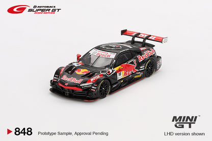 MINI GT Honda NSX-GT "TYPE S" GT500 #16 "Red Bull MOTUL MUGEN NSX-GT " TEAM Red Bull MUGEN 2022 SUPER GT SERIES
