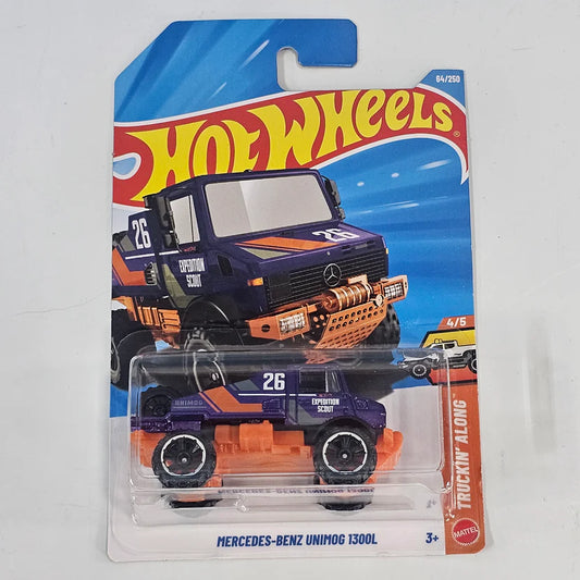 HOT WHEELS MERCEDES-BENZ UNIMOG 1300L