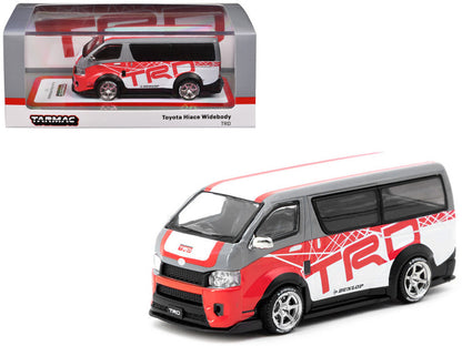 1/64 Tarmac Works Toyota Hiace Widebody TRD Diecast Car Model