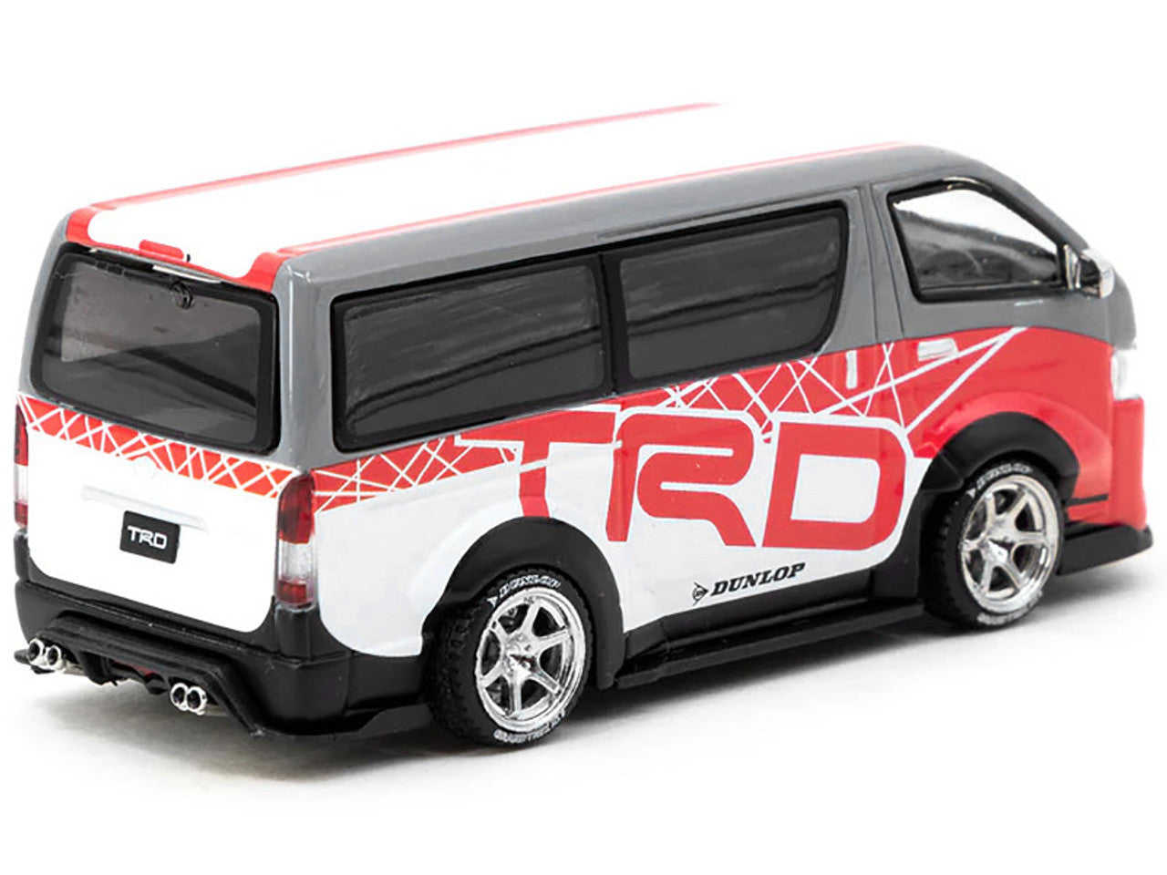 1/64 Tarmac Works Toyota Hiace Widebody TRD Diecast Car Model