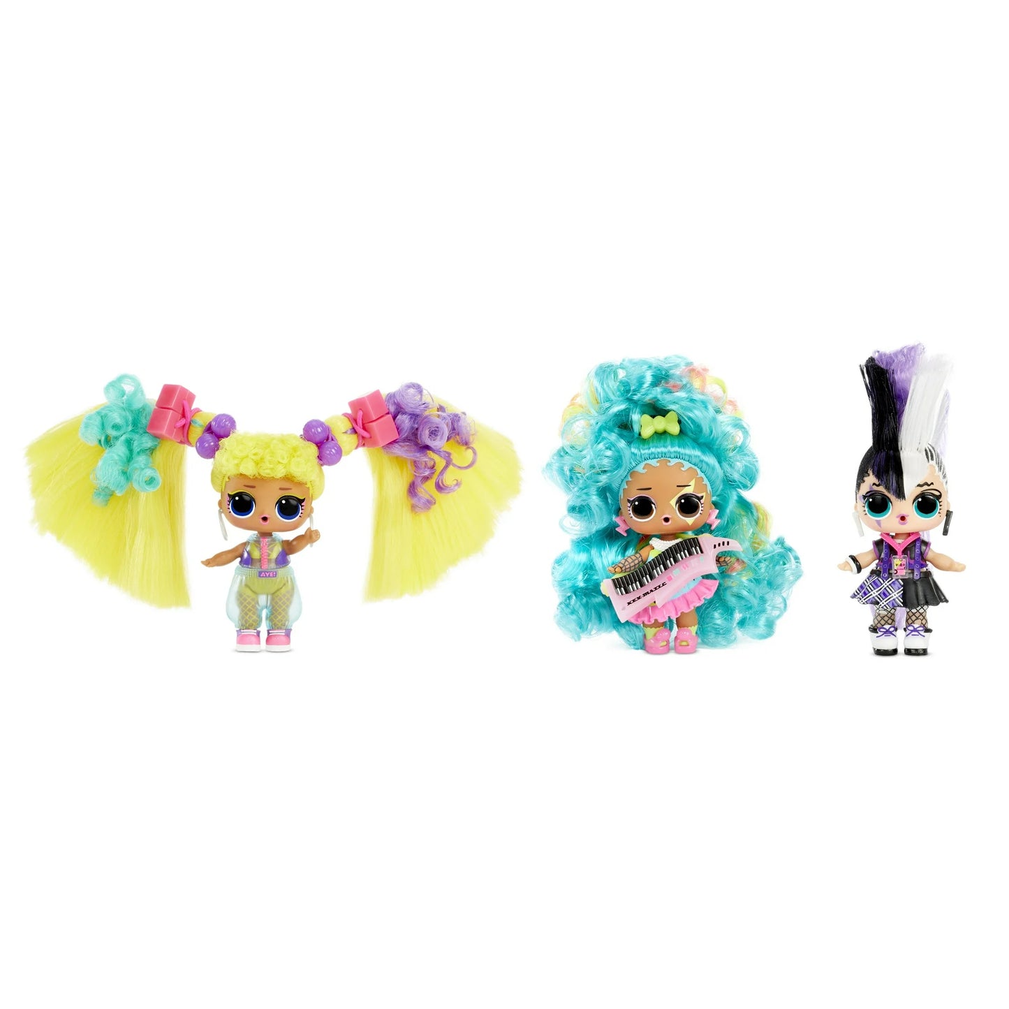 LOL Surprise Remix Hair Flip Dolls - 15 Surprises With Hair Reveal & Music, Great Gift for Kids