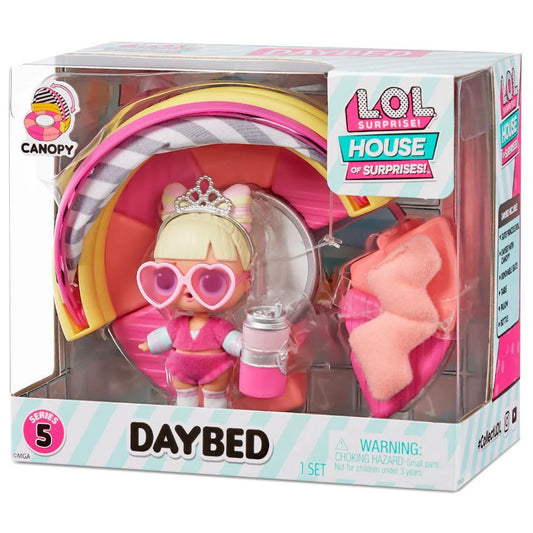 LOL Surprise House Of Surprises Daybed Playset with Doll