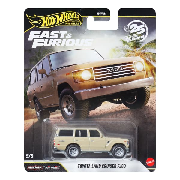 Hot Wheels Premium Fast & Furious Toyota Land Cruiser FJ60 1:64 Scale ( Imported )