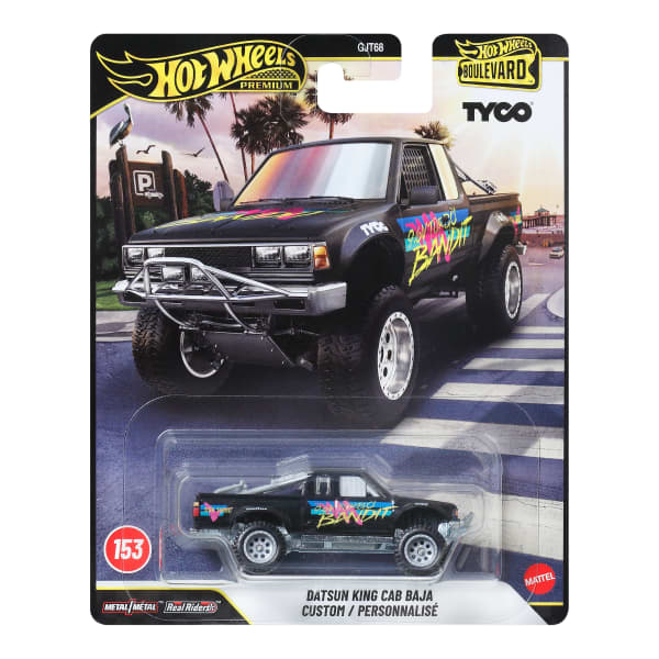 Hot Wheels Premium Boulevard Datsun King Cab Baja Custom / Personnalisé 1:64 Scale ( Imported )