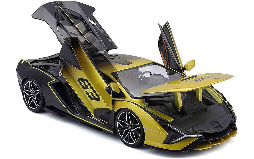 Bburago 1:18 Lamborghini SIAN FKP 37 – Yellow Fade