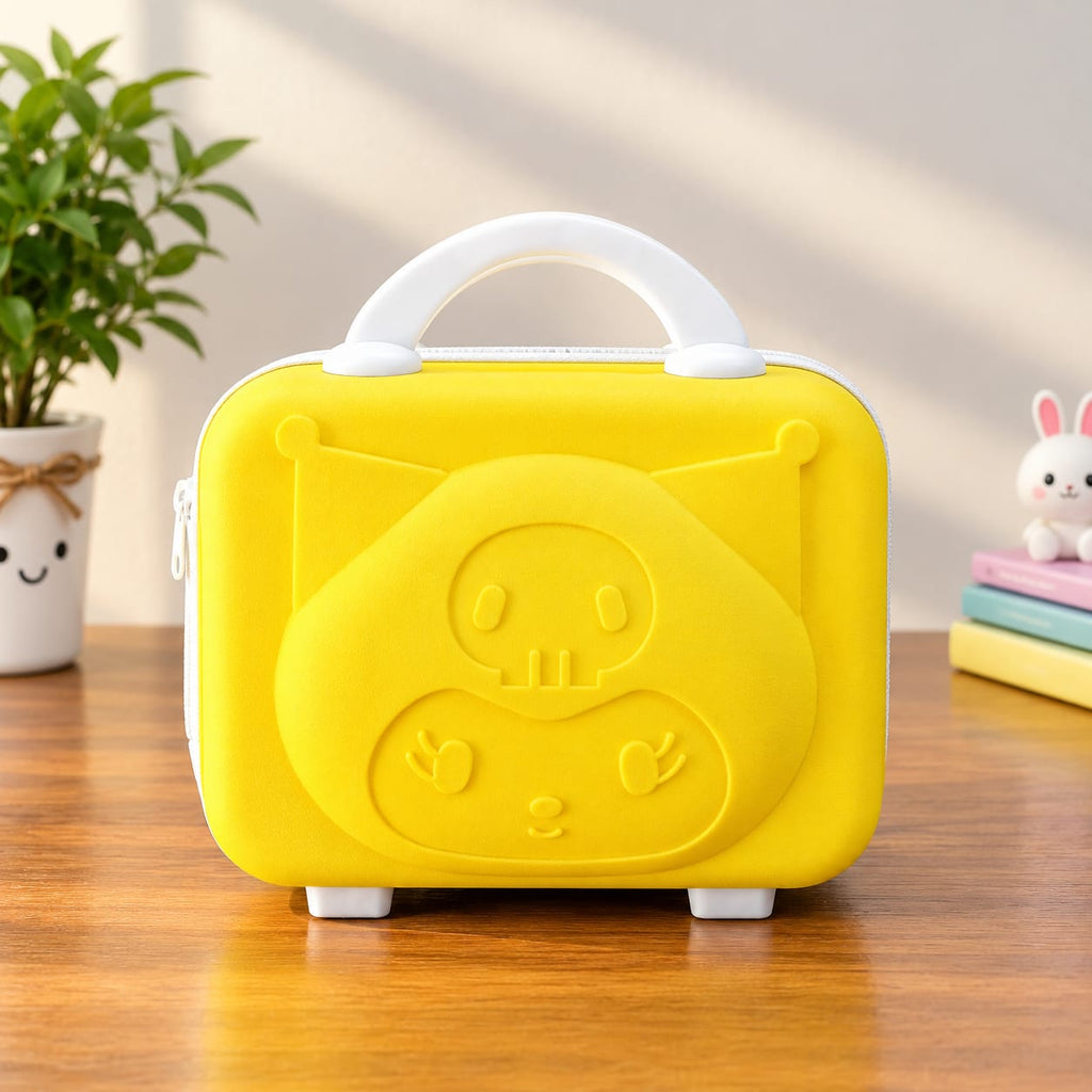 Kawaii Sanrio Kuromi Portable Mini Suitcase / Hard Shell Vanity Case
