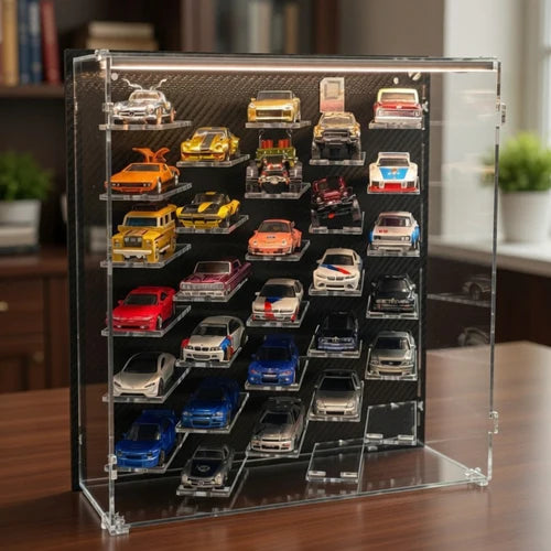 Acrylic LED Display Case for Hot Wheels & Diecast Cars