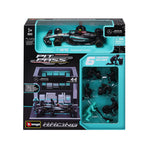 Bburago 1/43 Mercedes AMG F1 Team W15 2024 #44 Lewis Hamilton Diorama Play Set