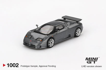 MINI GT Bugatti EB110 Super Sport Grigio Scuro
