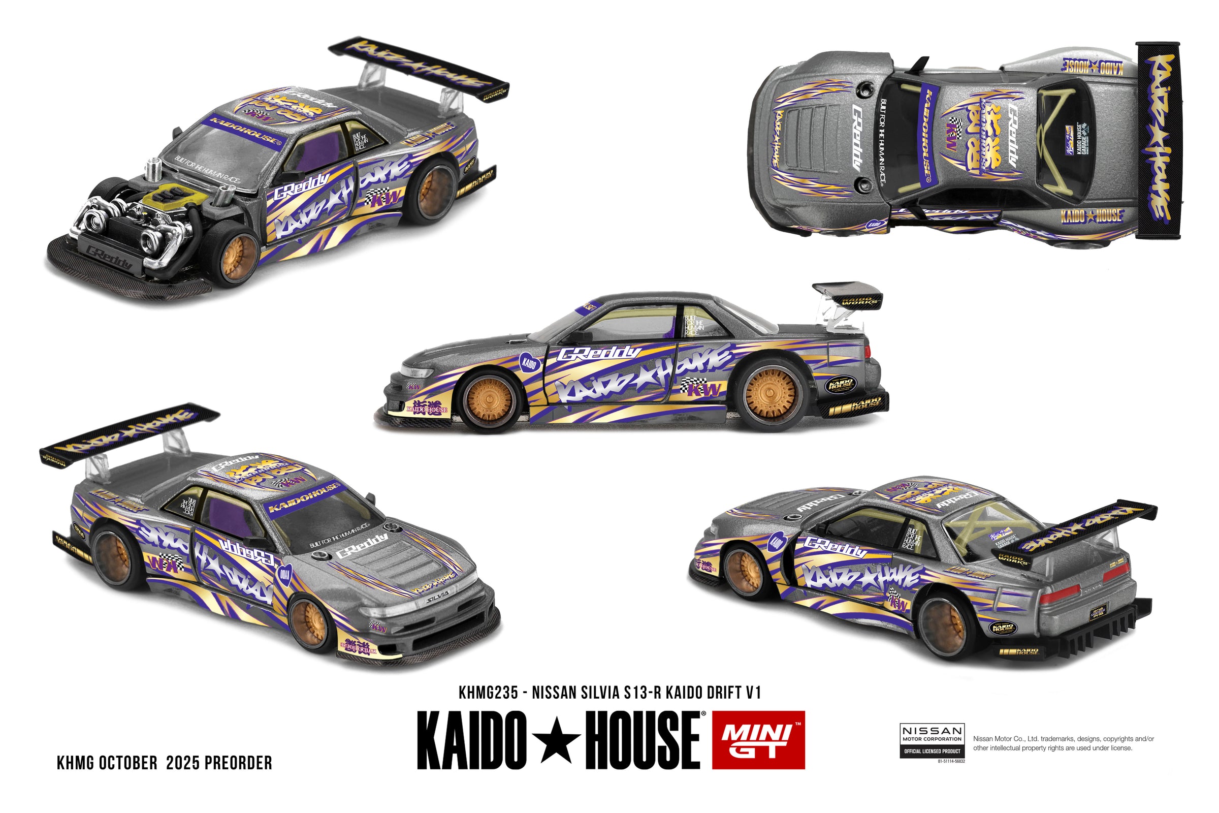 Kaido House Nissan Silvia premium collectible Cocoland Toys