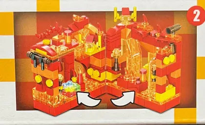 Minecraft City of Light and Lava Cave