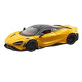 CCA McLaren 720S Spider 1:32 Diecast Model Car Yellow Cocoland Toys
