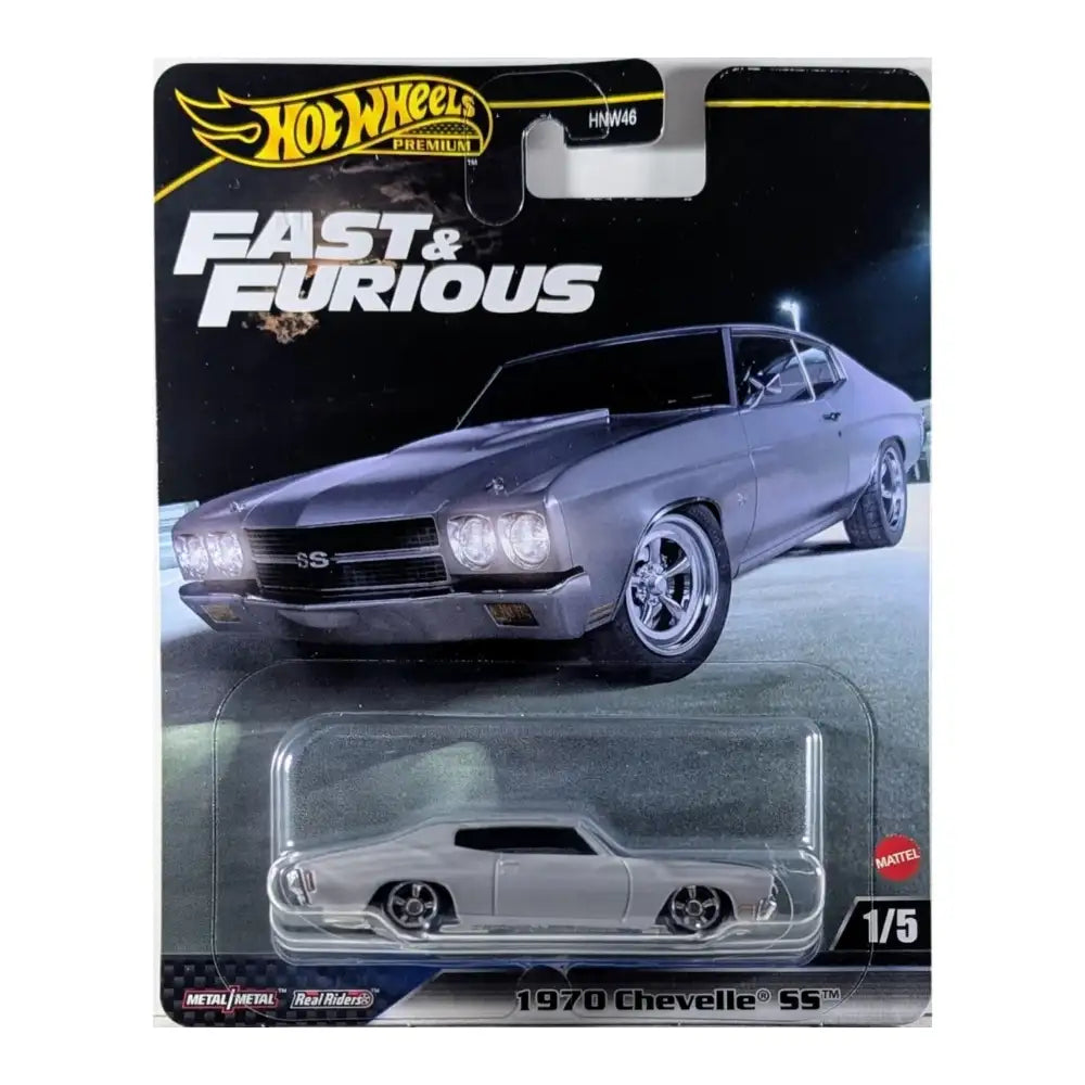 Hot Wheels Premium Fast & Furious 1970 Chevelle SS Collectible Diecast