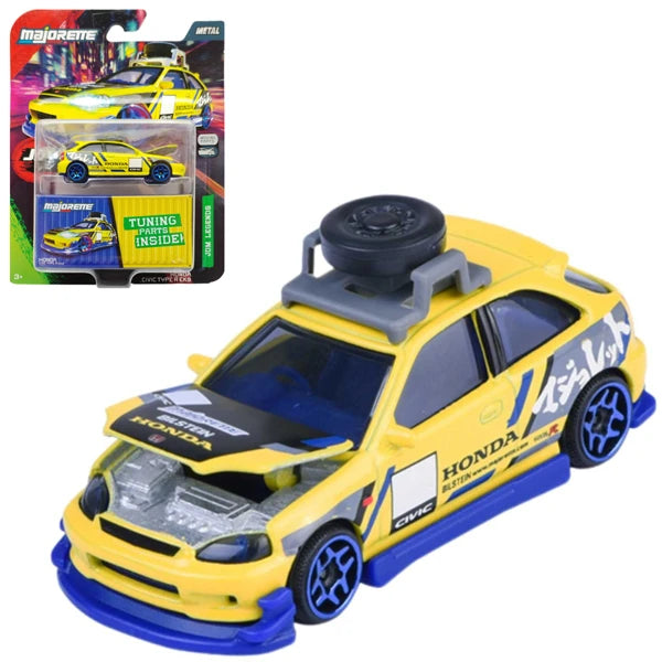 Majorette - JDM Legends Deluxe Cars - Honda Civic Type R (EK9)