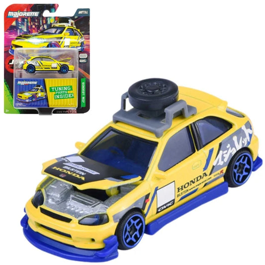 Majorette - JDM Legends Deluxe Cars - Honda Civic Type R (EK9)