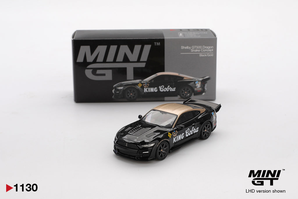 MINI GT Shelby GT500 Dragon Snake Concept Black/Gold