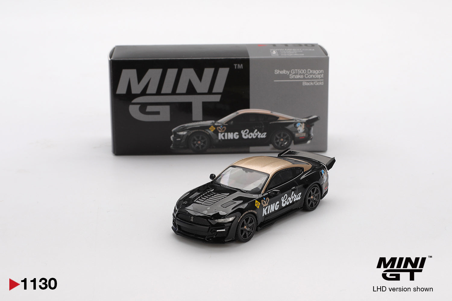MINI GT Shelby GT500 Dragon Snake Concept Black/Gold