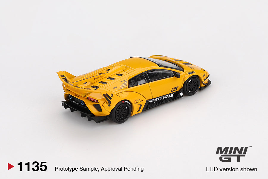 Lamborghini LB-Silhouette WORKS MURCIELAGO GT Evo Yellow
