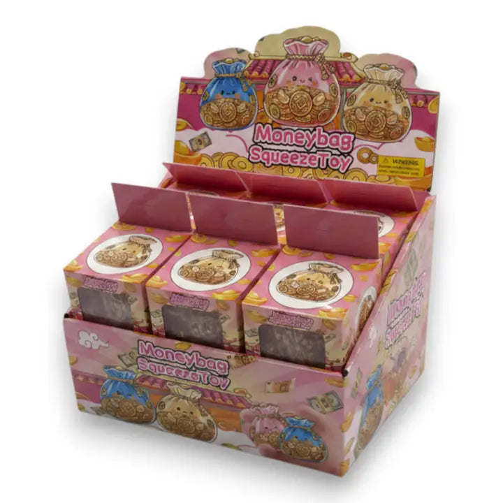 Pink Sensory Fidget Squishy Toy (Set Of 2)