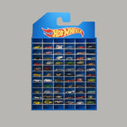 Hot Wheels Mega Display Rack – 78 Car Wall Organizer (Without Cars)