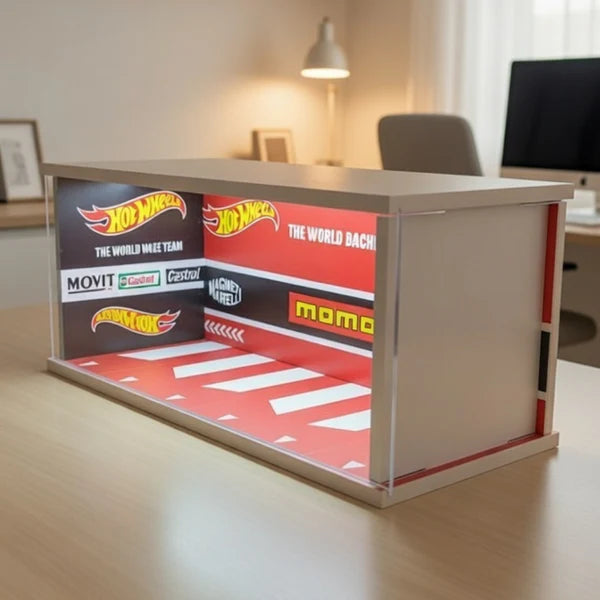 Premium Hotwheels 1:64 Luxury Car Diorama