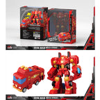 ZD Toys The Avengers Iron Man Transformable Vehicle Car Model