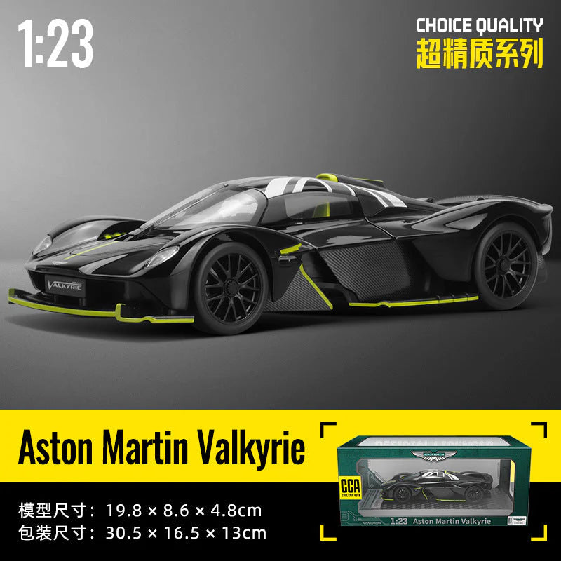 CCA Aston Martin Valkyrie 1:24 Scale Diecast Model Car Cocoland Toys