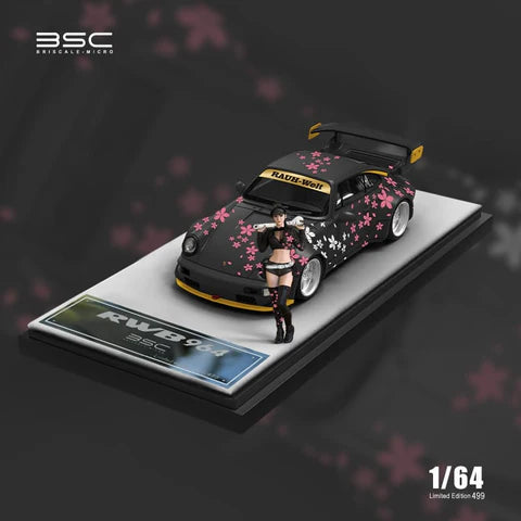 BSC 1:64 Scale For RWB 964 Diecast Car Toy Model Collection NIB