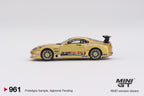 MINI GT Toyota Supra (A80) Top Secret GT-300 Top Secret Gold