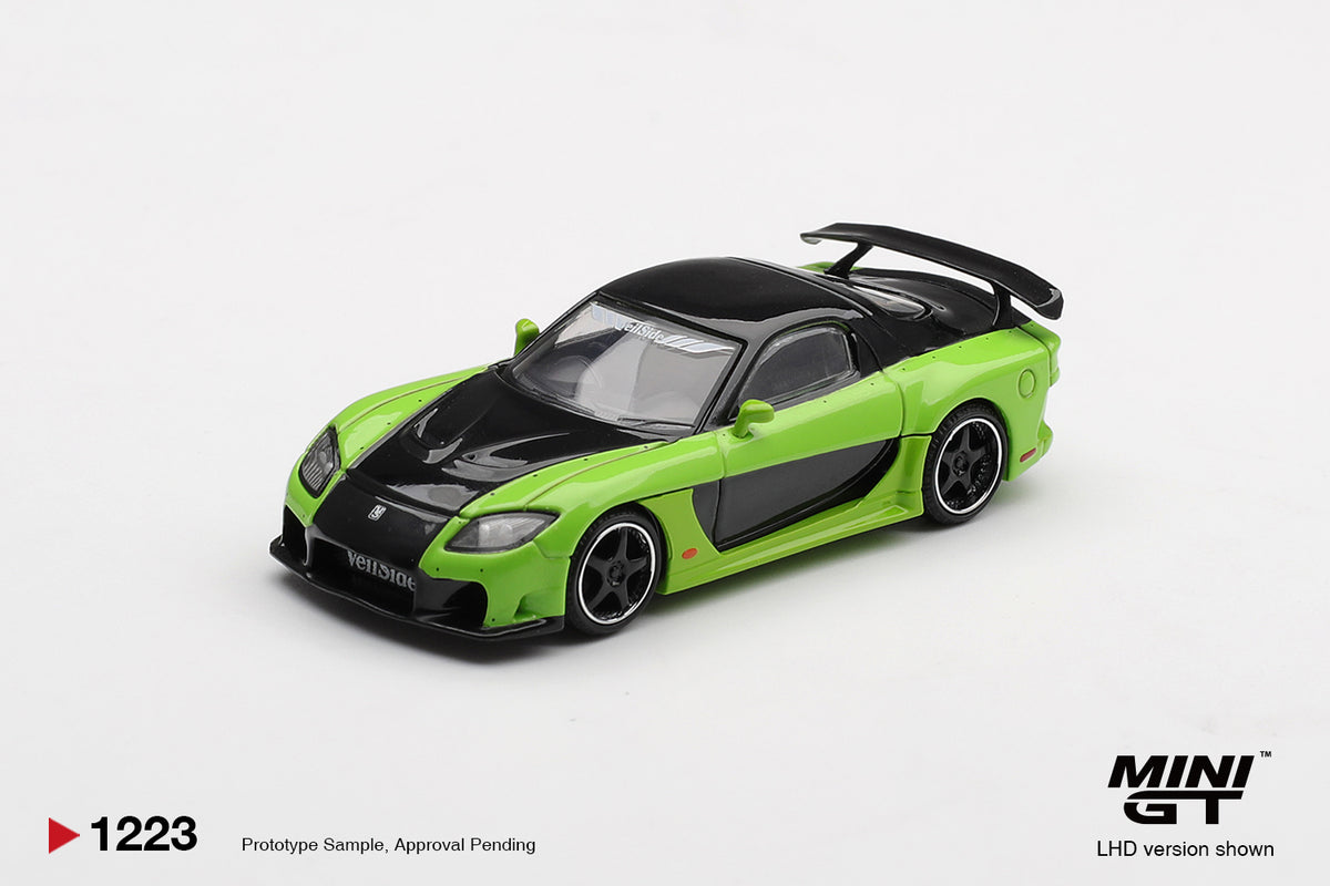 MINI GT Mazda RX-7 VeilSide Fortune7 Green Blister