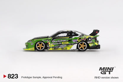 MINI GT Nissan LB-Super Silhouette S15 SILVIA #555 V2 2024 Formula Drift Japan
