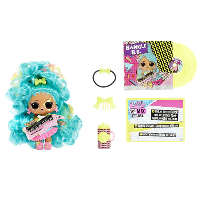 LOL Surprise Remix Hair Flip Dolls - 15 Surprises With Hair Reveal & Music, Great Gift for Kids