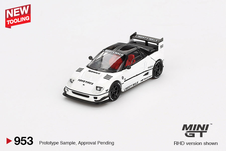 MINI GT Mazda AZ-1 Liberty Walk LB40 White Cocoland Toys