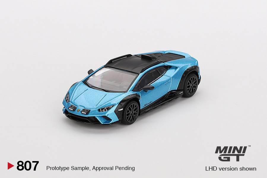 MINI GT Lamborghini Huracan Sterrato Blu Aegir