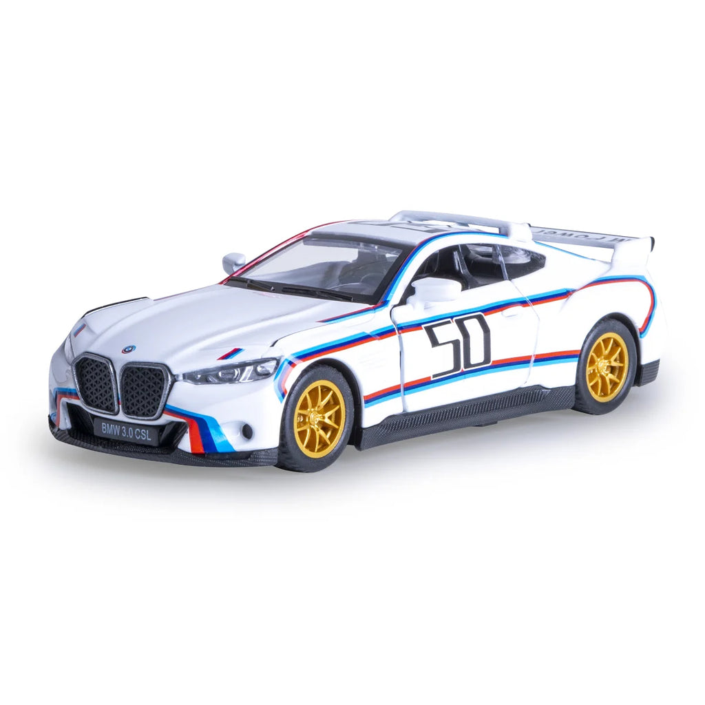 CCA BMW 3.0 CSL 1:34 Scale Diecast Model Car Cocoland Toys