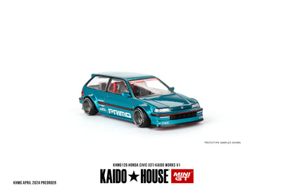 MINI GT Kaido House #126 Honda Civic (EF) Kaido Works V1 1:64