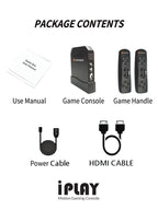Sameo I-Play 32-Bit Motion Video Gaming Console for TV, 1036 Built In Games, 5Y+