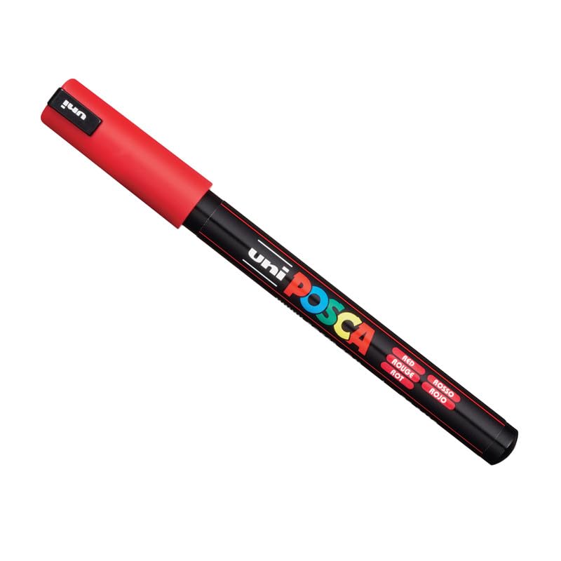 POSCA 1MR 0.7mm Markers (8 Colors- 8 Pcs)