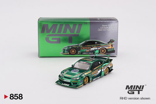 MINI GT Nissan LB-Super Silhouette S15 SILVIA LBWK 2024 Fausto Racing