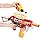 XSHOT Hyper Gel Trace Fire Blaster, Semi and Fully Automatic Gel Blaster & 10,000 Gellets, 600 Capacity Hopper & 850 Capacity Mag, Ages 14 & Up by ZURU