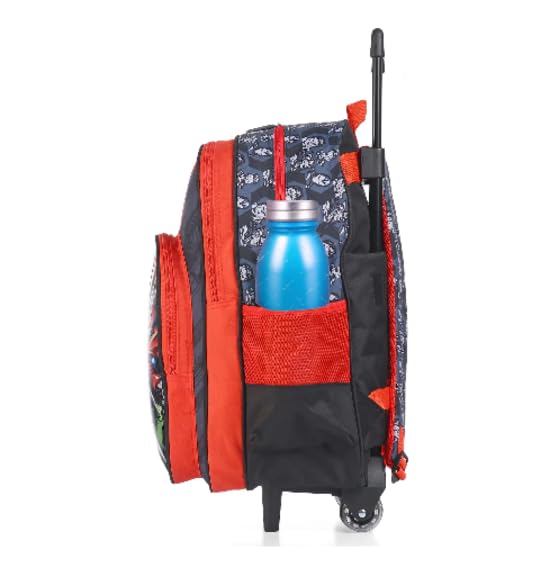 STRIDERS Avengers 18-Inch Trolley School Bag for Kids Perfect for Ages 8+ Durable & Spacious