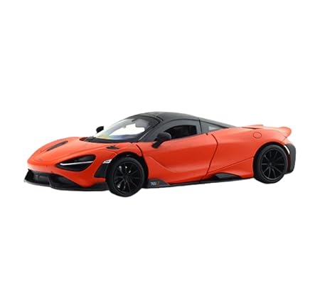 MSZ McLaren 765LT 1:24 Scale Diecast Model Car Orange Cocoland Toys