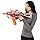 XSHOT Hyper Gel Trace Fire Blaster, Semi and Fully Automatic Gel Blaster & 10,000 Gellets, 600 Capacity Hopper & 850 Capacity Mag, Ages 14 & Up by ZURU