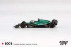 MINI GT Aston Martin AMR24 #18 2024 F1 2024 Bahrain GP Lance Stroll – 1001