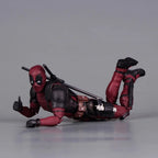 New Deadpool Action Figure Model Fully Body Movable Replacement Masks, Gloves, Weapons Exquisite Gift Box Set