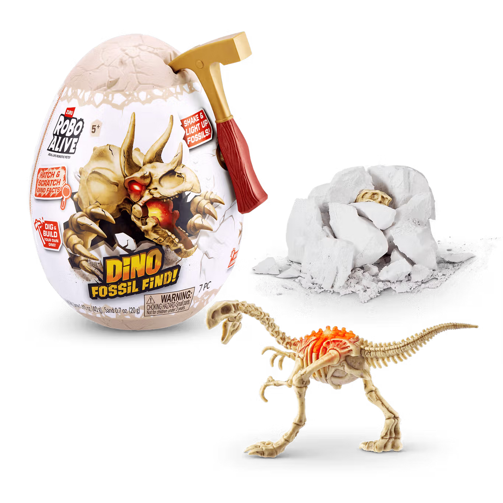 OBO ALIVE MINI DINO FOSSIL FIND SURPRISE EGG BY ZURU